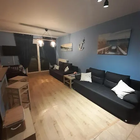 Apartament Blue Nord Z 2 Rowerami Lägenhet